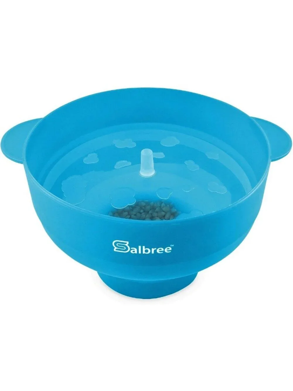 Collapsible Silicone Microwave Popcorn Maker - Oil-Free Hot Air Popper Bowl